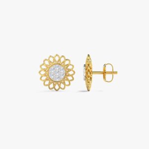 Evie Detachable Diamond Stud Earrings