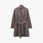Oversized Wool Wrap Coat Jacket