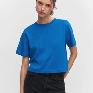 Mango Women T-shirt Short Sleeve